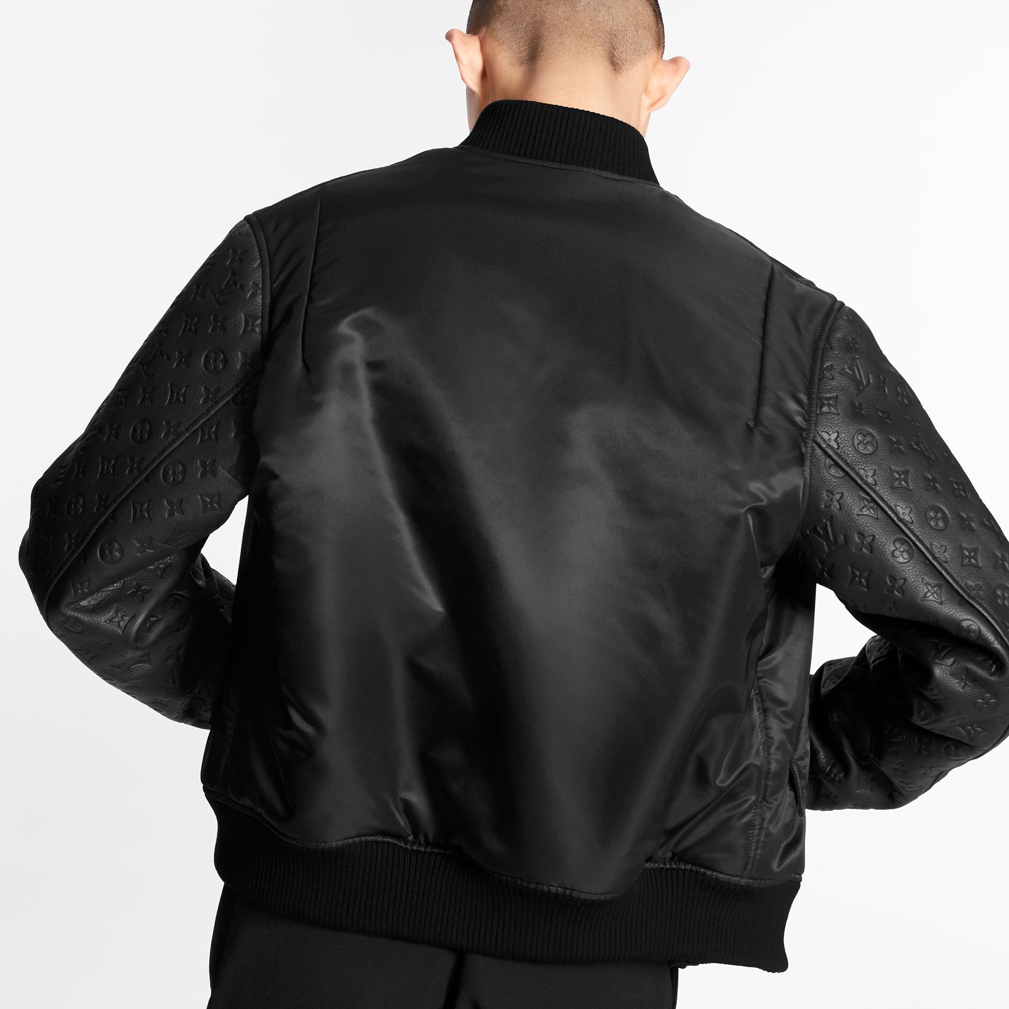 Leather louis hot sale vuitton jacket